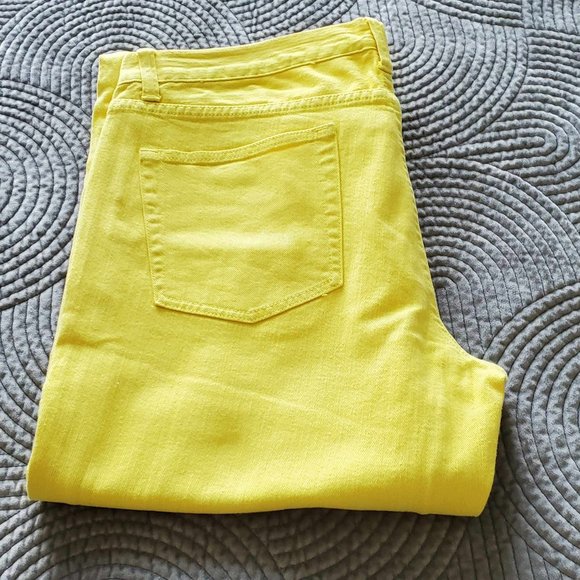 J. Crew Jeans J Crew Jeans 33 Tall Lemon Bootcut Poshmark